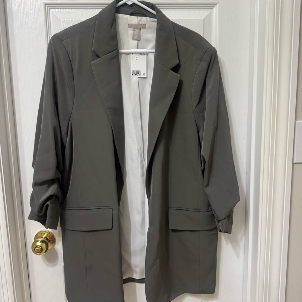 H&M Khaki Blazer
